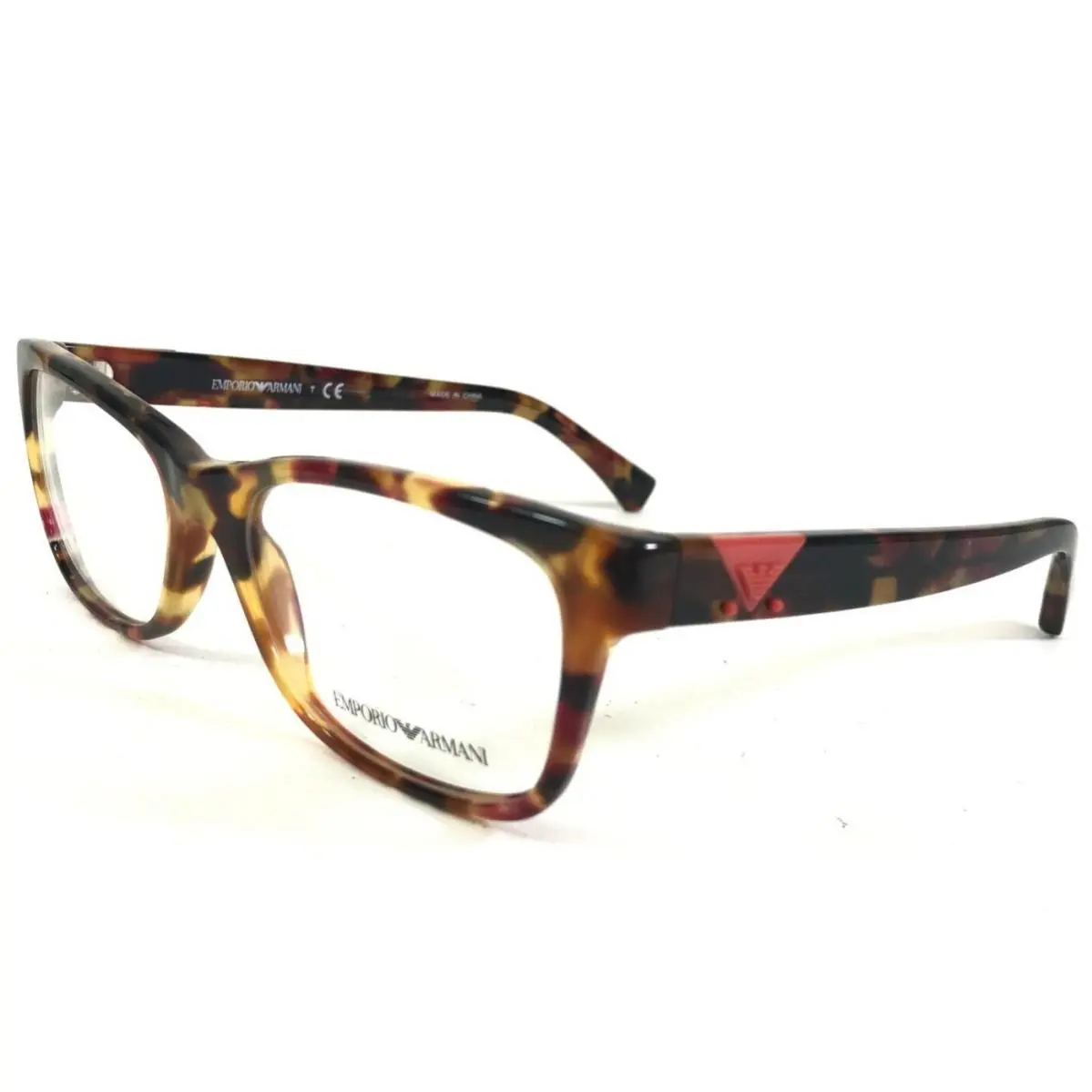 Emporio Armani Eyeglasses Frames EA 3093 5541 Pink Brown Tortoise 53-17-140