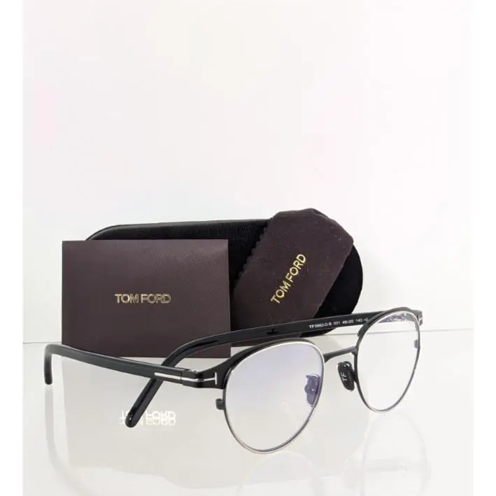 Tom Ford TF 5863 - D-b Eyeglasses 5863 001 FT 48mm Frame