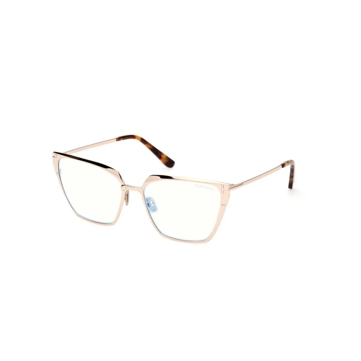Tom Ford FT5945-B 028 Shiny Rose Gold 56MM Eyeglasses 56-16-140