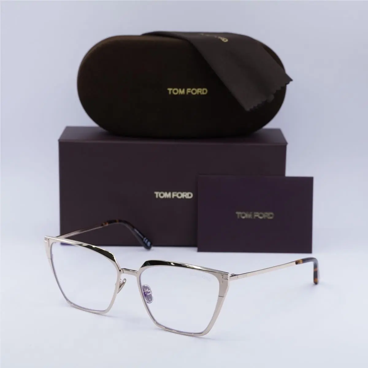 Tom Ford FT5945-B 028 Shiny Rose Gold 56mm Eyeglasses