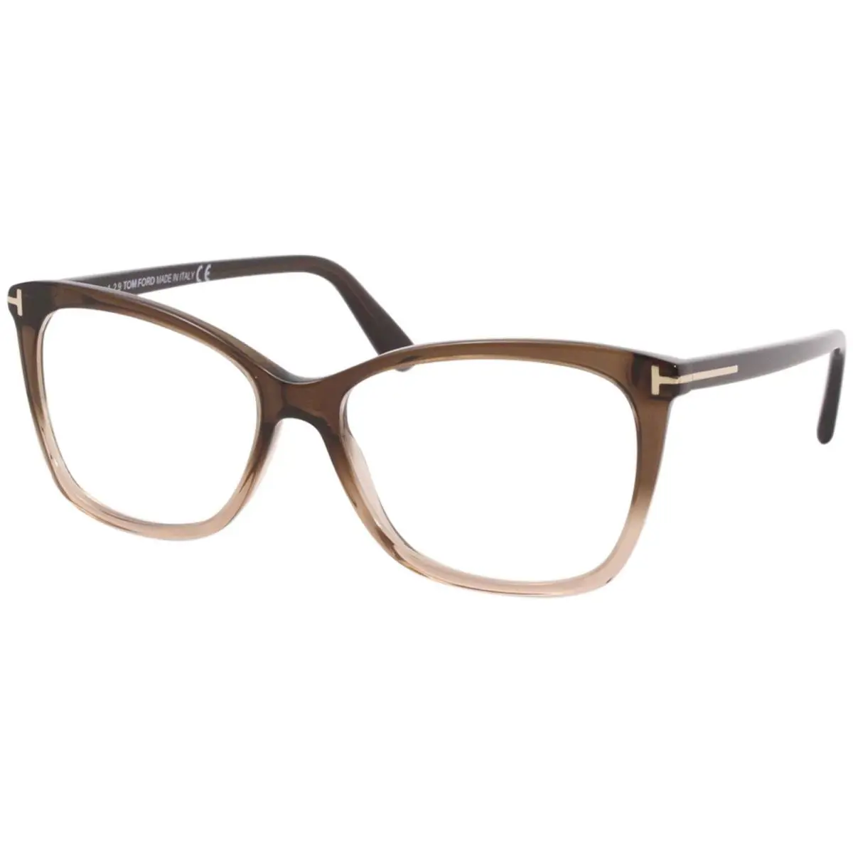 Tom Ford Women`s Eyeglasses TF5514 TF/5514 001 Shiny Black Optical Frame 54mm