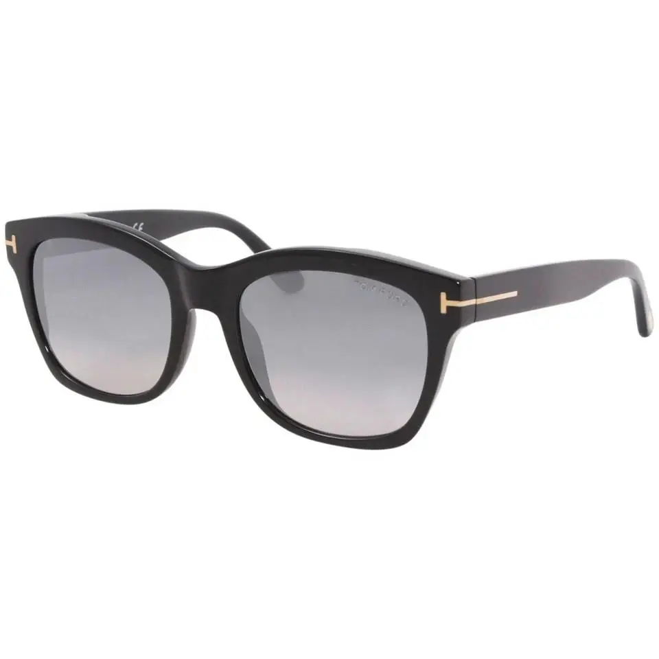 Tom Ford Lauren-02 Black Smoke Women`s Sunglasses FT0614/S 01C