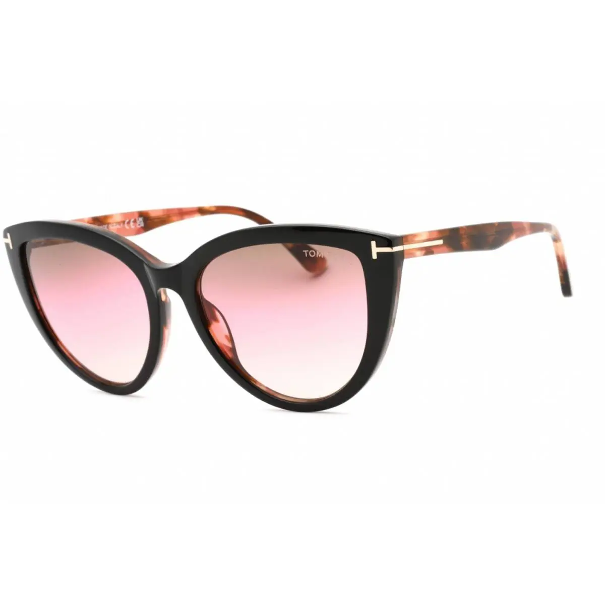 Tom Ford Issabella-02 FT0915 05F Women`s Black/other Plastic Frame Sunglasses