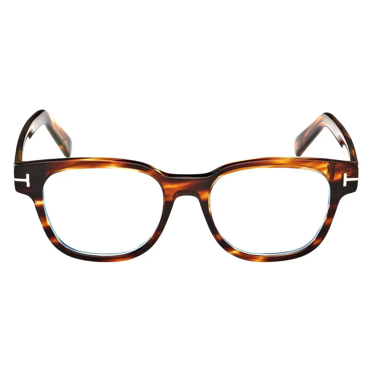 Tom Ford FT5977-B Eyeglasses Male Shiny Dark Brown 50mm
