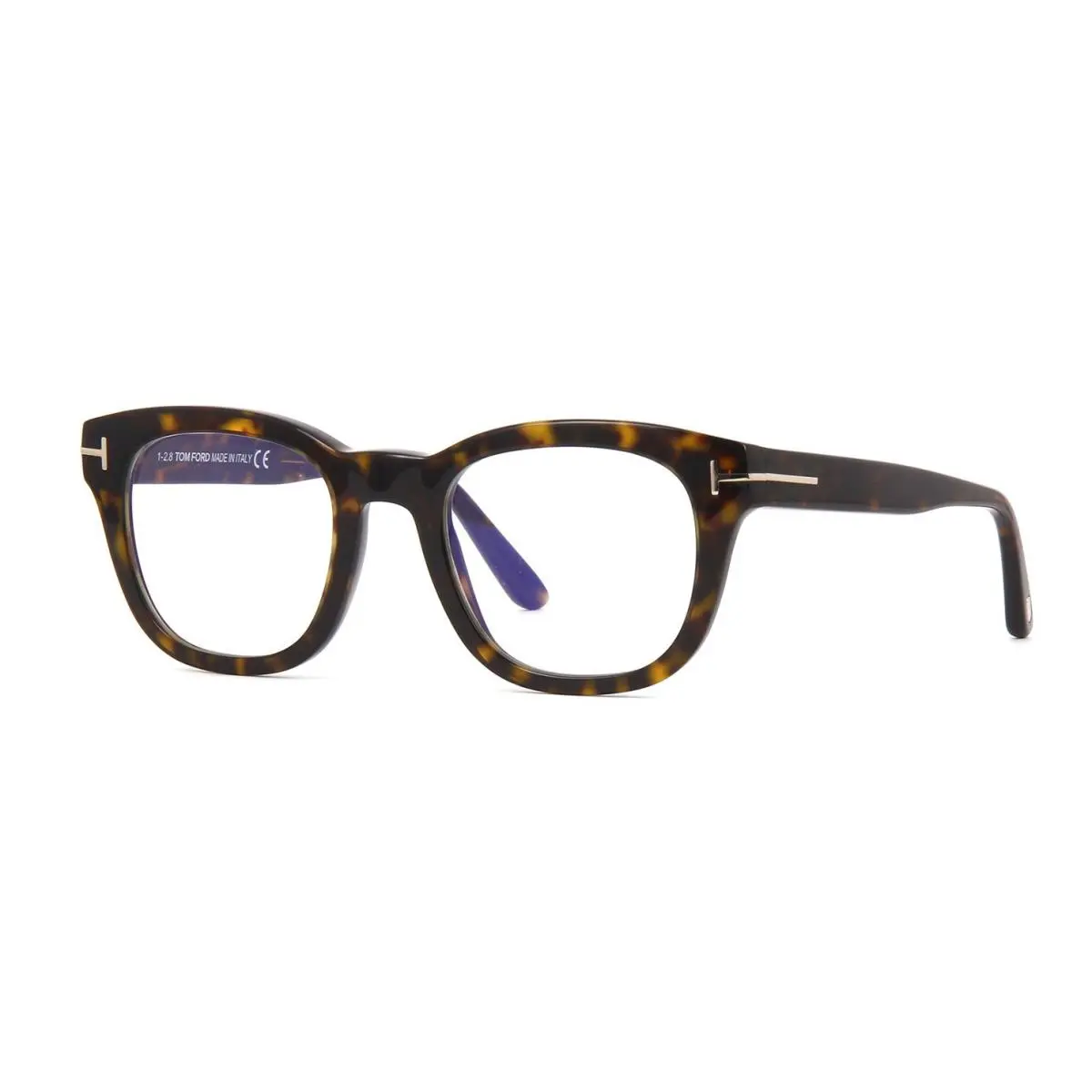 Tom Ford Men`s Eyeglasses TF5542-B TF/5542/B 052 Dark Havana Optical Frame 50mm