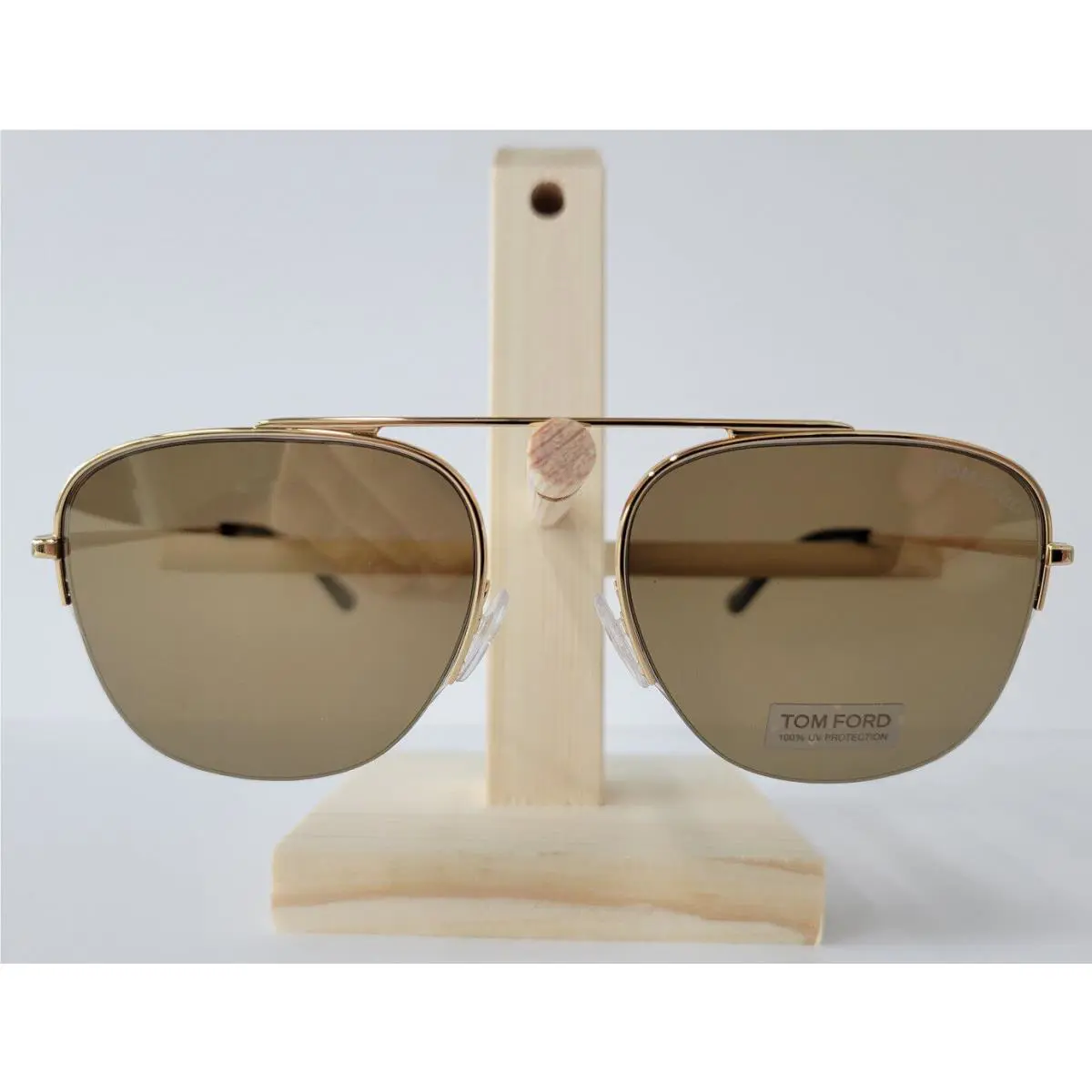 Tom Ford TF-667 Abott Sunglasses Yellow Gold 30G