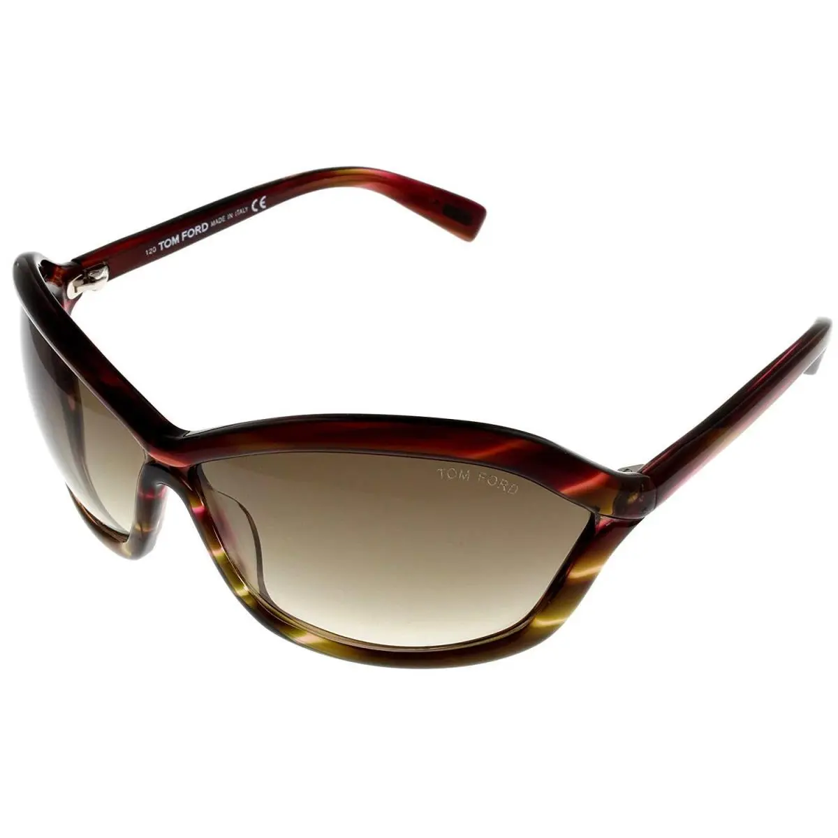 Tom Ford Fashion Sunglasses Women FT0122 95P Olive Green Oval
