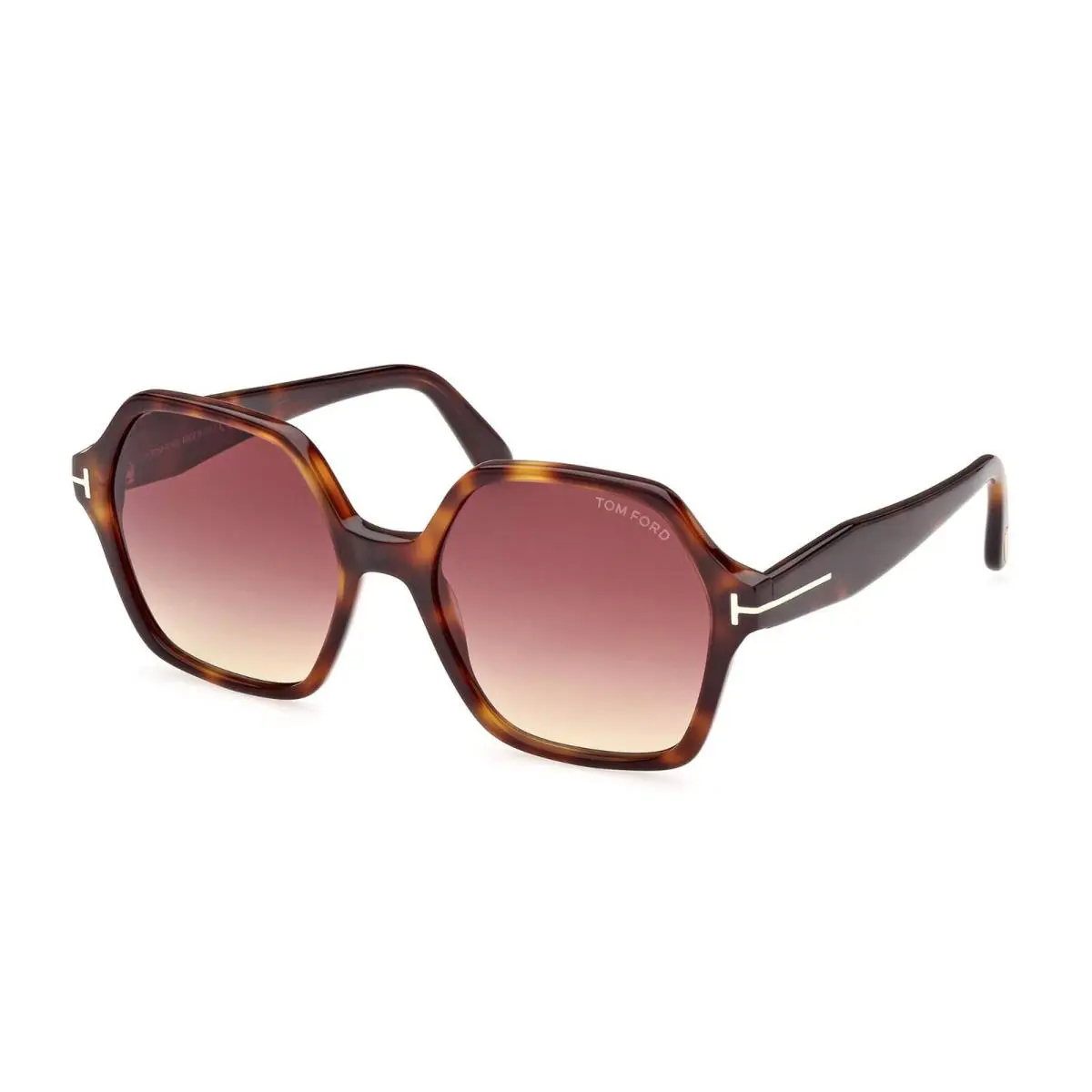 Romy FT 1032 Blonde Havana/brown Shaded 53Z Sunglasses by Tom Ford