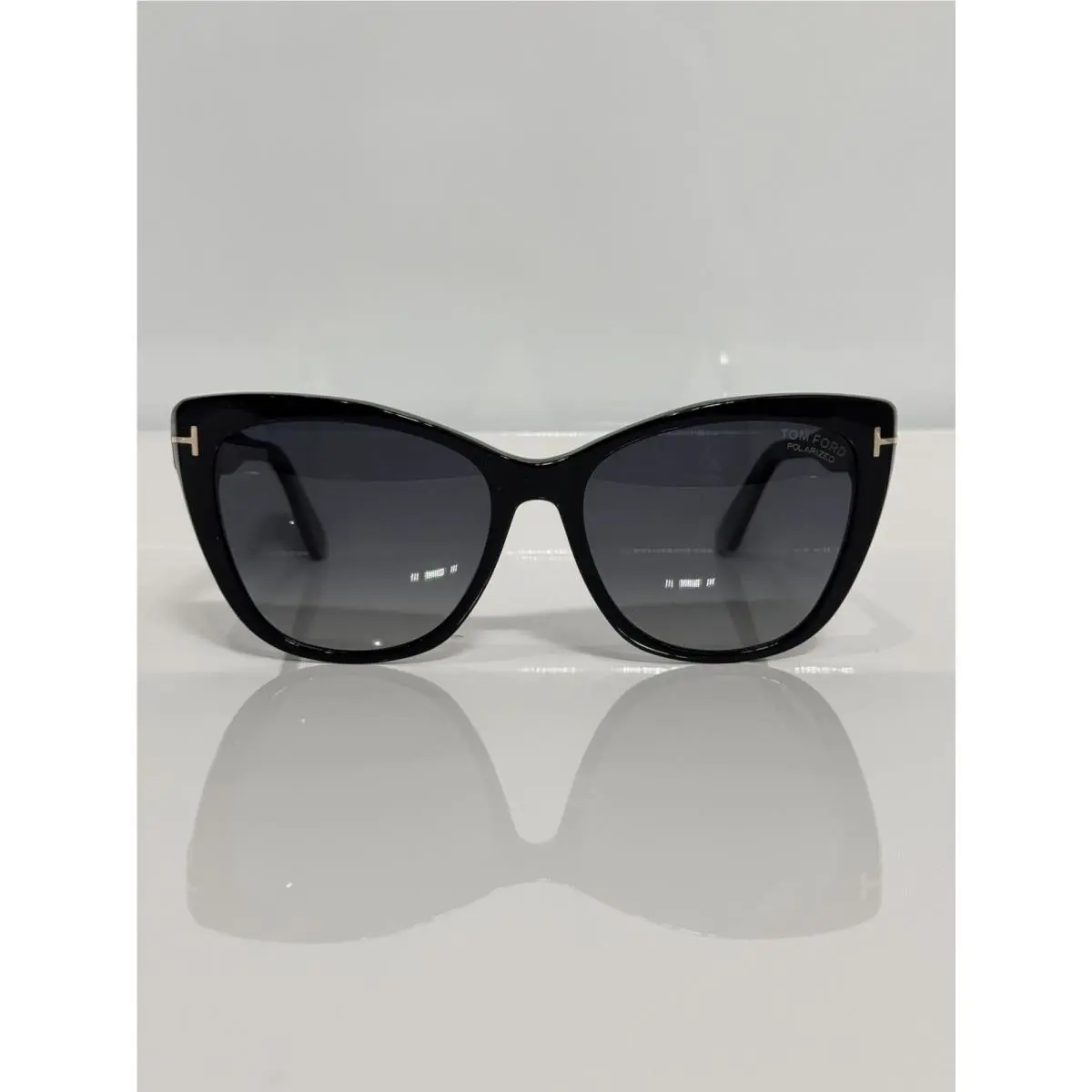 Tom Ford TF937 Nora 01D Black Woman’s Cateye Polarized Sunglasses