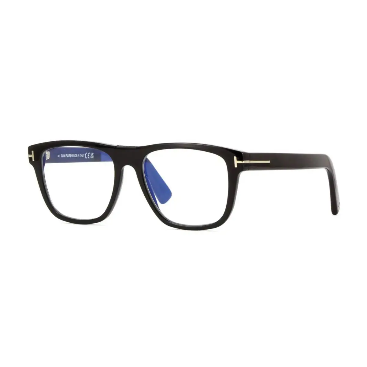 Tom Ford FT5902-B Blue Block Shiny Black 001 Eyeglasses
