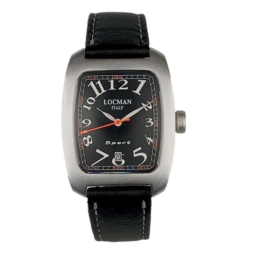 Locman Sport Tonneau Aluminium Case Ref 488 Ladies Quartz Watch 32 x 43 mm