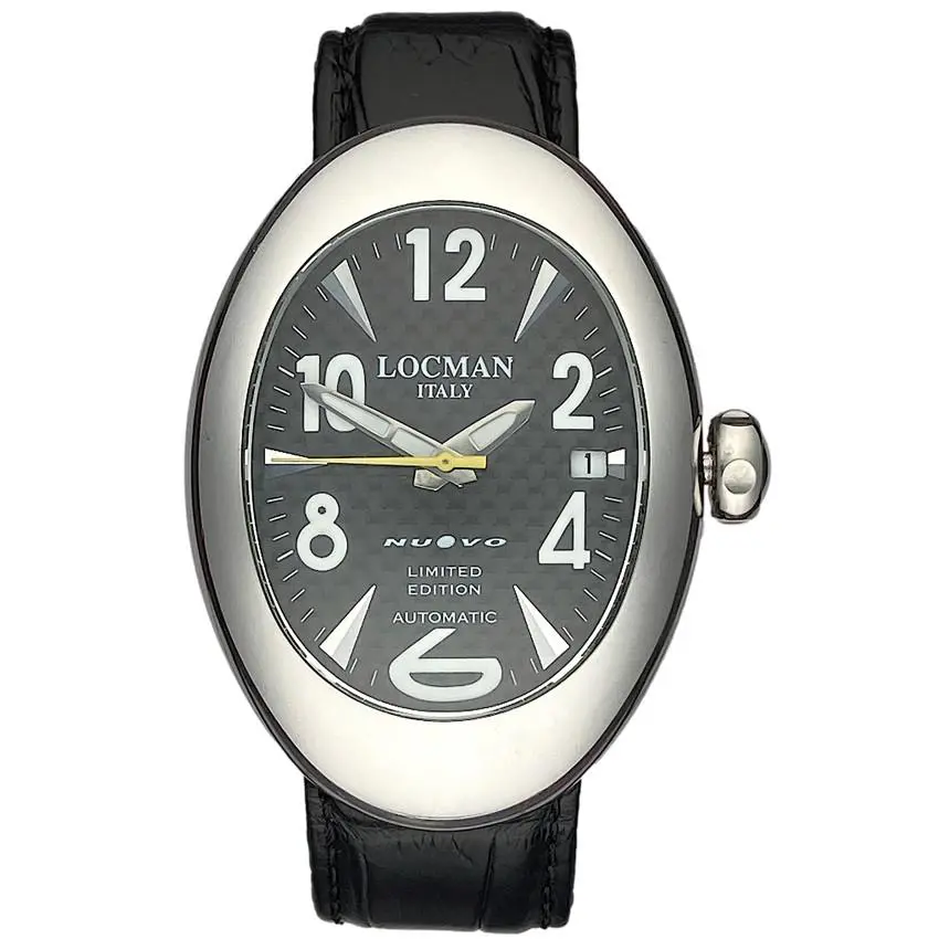 Locman Nuovo Limited Edition XL Swiss Automatic Men`s Watch Ref 018 40 x 56mm