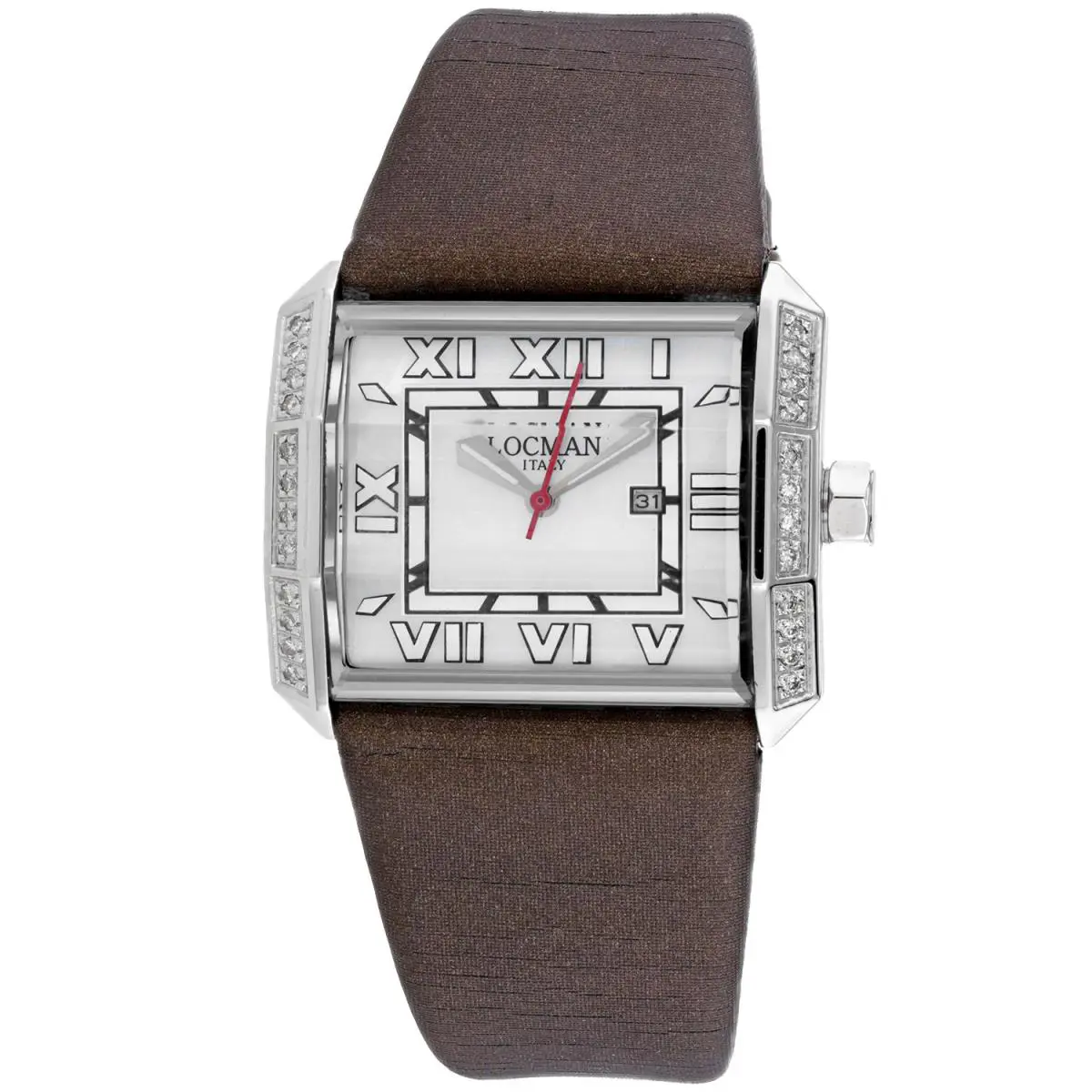 Locman Women`s Diamond Classic Mother of Pearl Dial Watch - 232MOPWHD