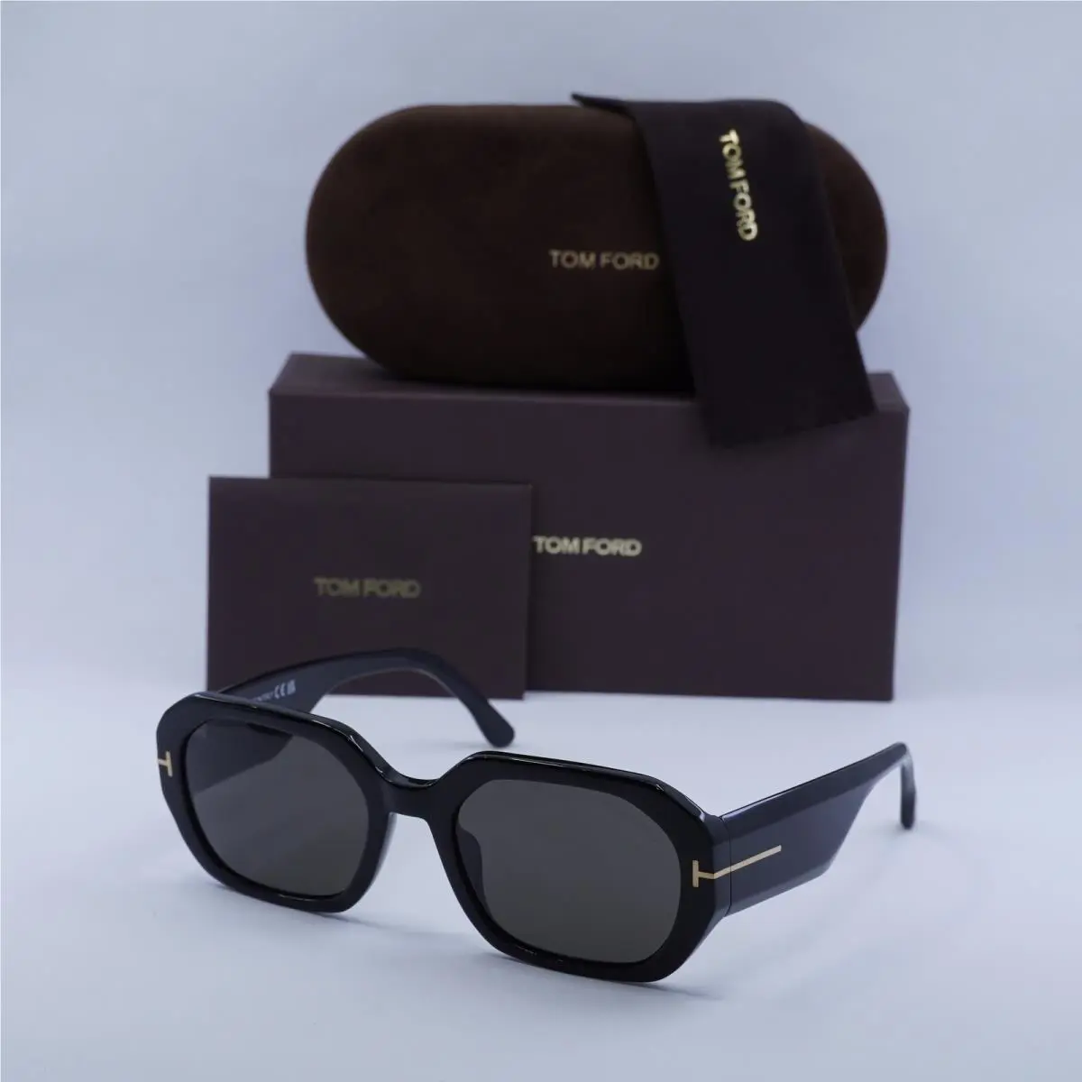Tom Ford FT0917 01A Black/smoke 55-20-140 Sunglasses
