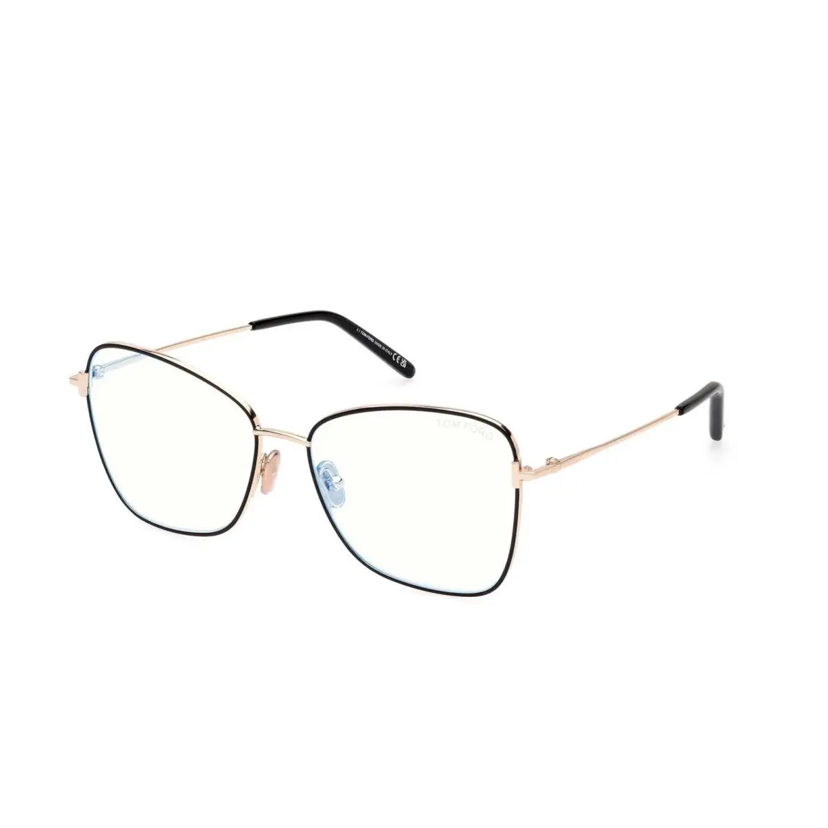 Tom Ford FT5906-B 001 Shiny Black 55MM Eyeglasses 55-15-140