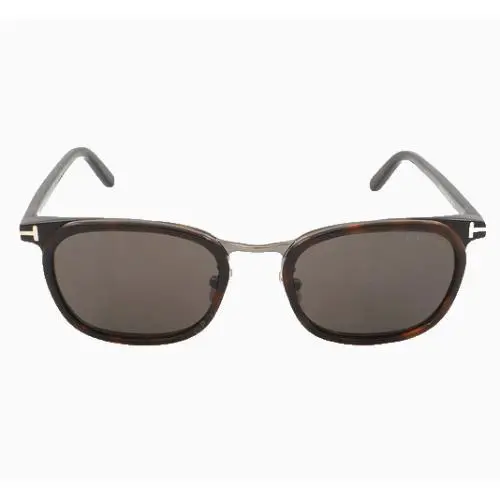 Tom Ford Oval Black / Grey Unisex Sunglasses FT0963 - with Case -retail