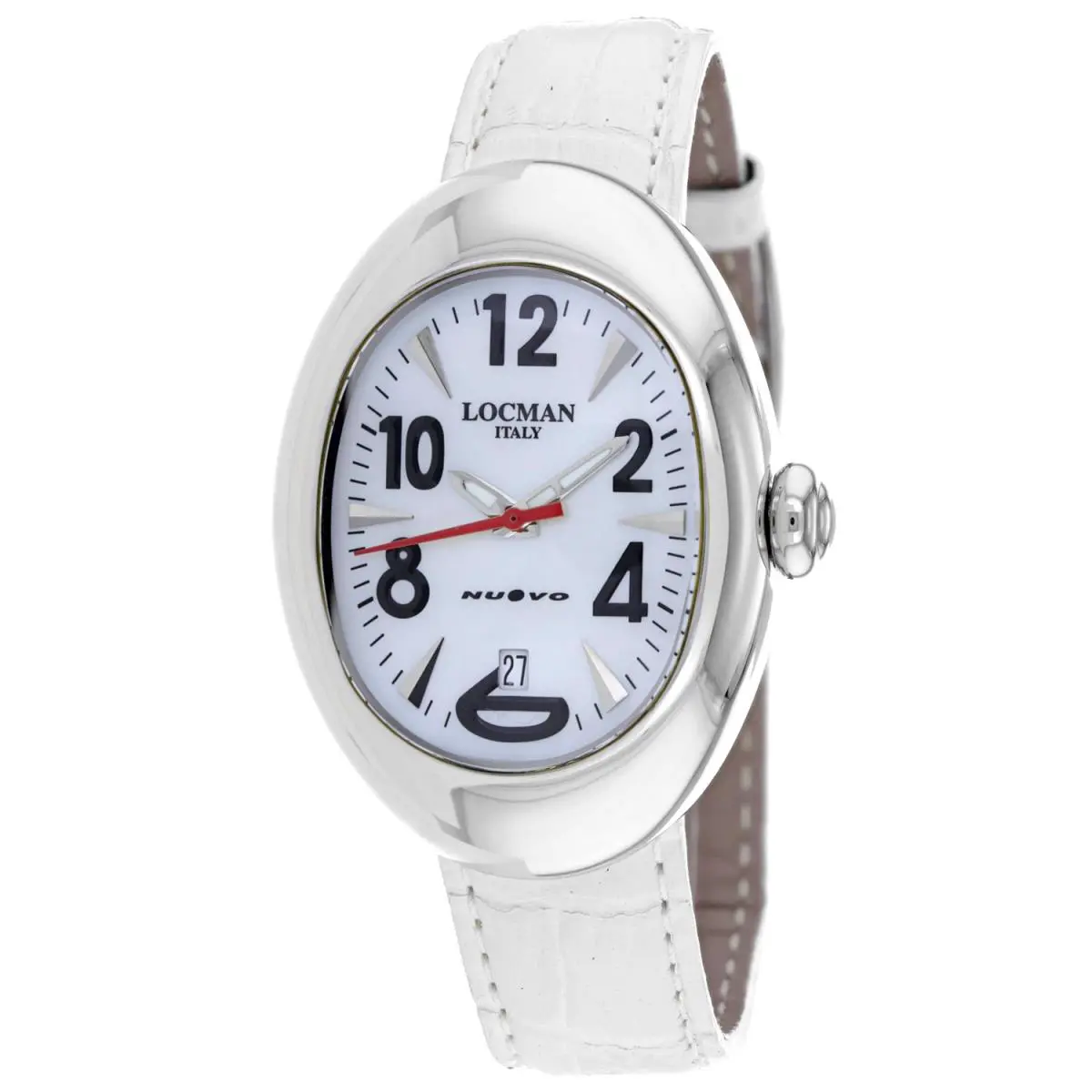 Locman Women`s Classic White Dial Watch - 2000MW by Locman Italy