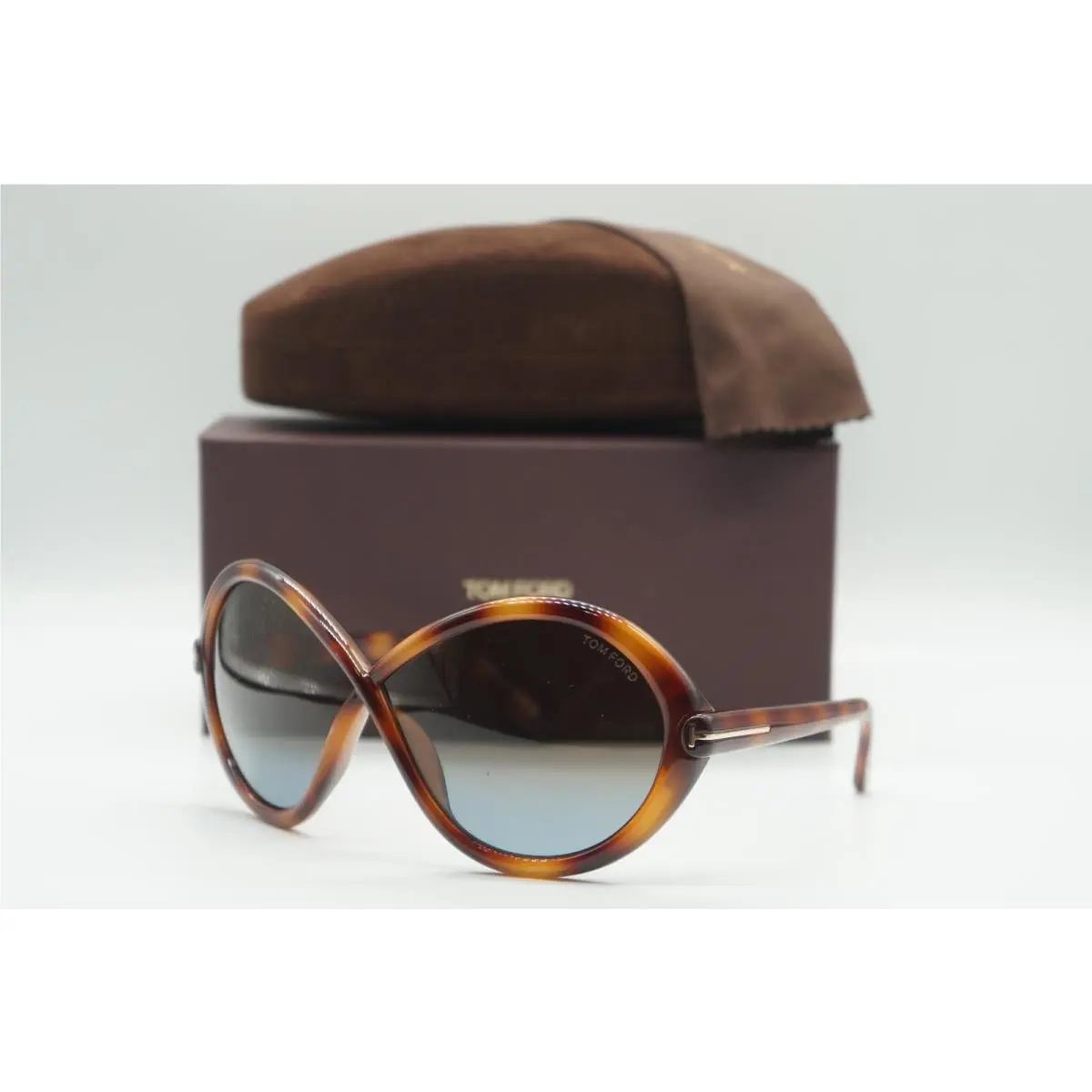 Tom Ford TF 1070 53F Havana Brown Sunglasses Frames 68-5