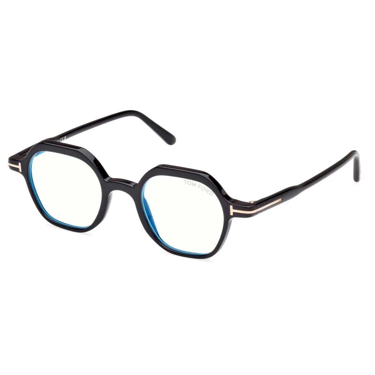 Tom Ford FT5900-B Blue Block Shiny Black 001 Eyeglasses
