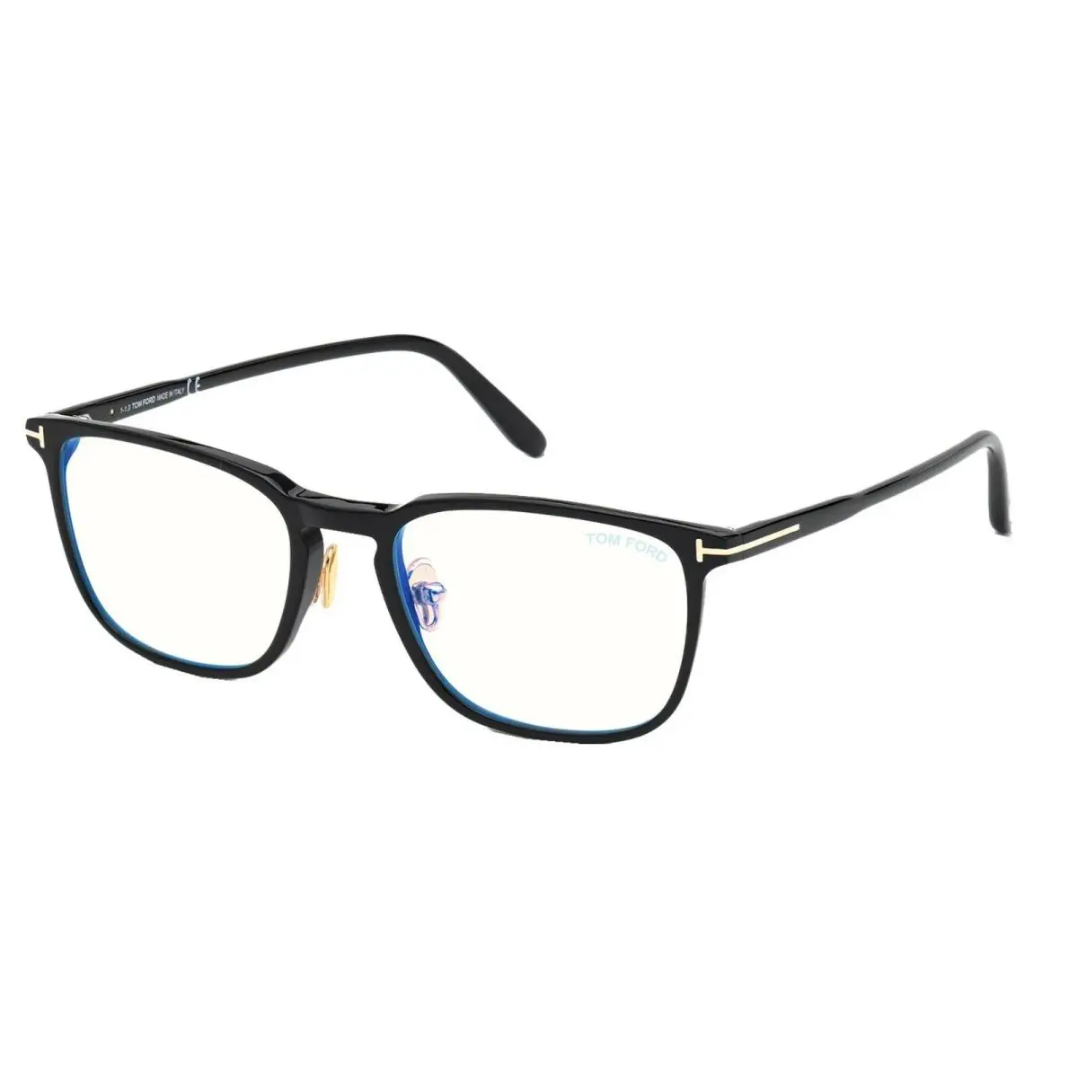 Tom Ford FT 5699-B Blue Block Shiny Black 001 Eyeglasses