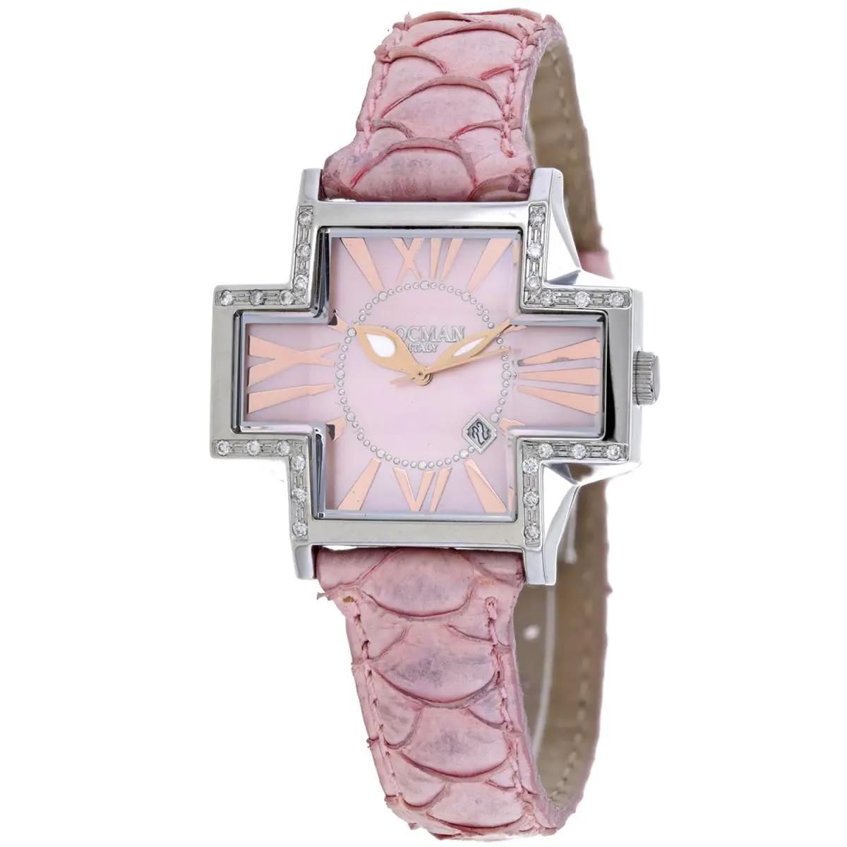 Locman Women`s Diamond Plus Diamondsmother of Pearl Dial Watch - 181SMOPPKD by Locman Italy