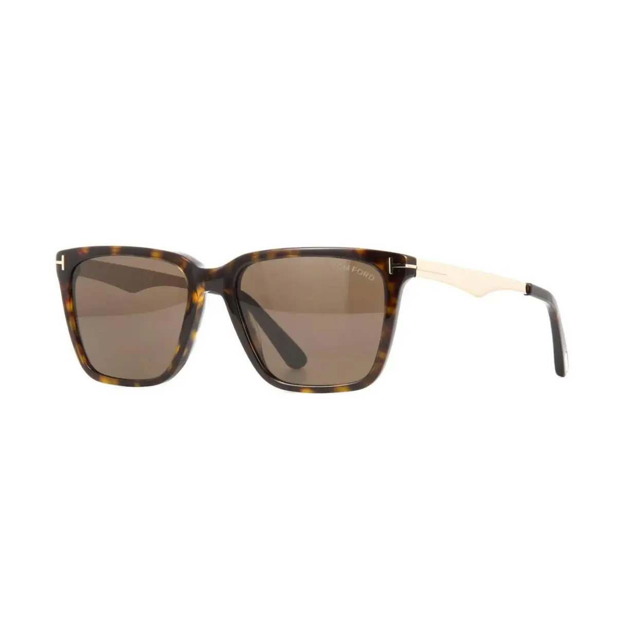 Tom Ford Garrett FT 0862 Dark Havana Gold/brown 52E Sunglasses - Frame: Dark Havana Gold, Lens: Brown
