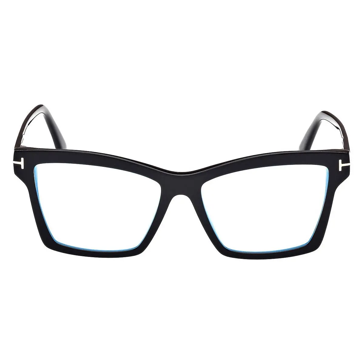 Tom Ford FT5964-B Eyeglasses Female Shiny Black 54mm