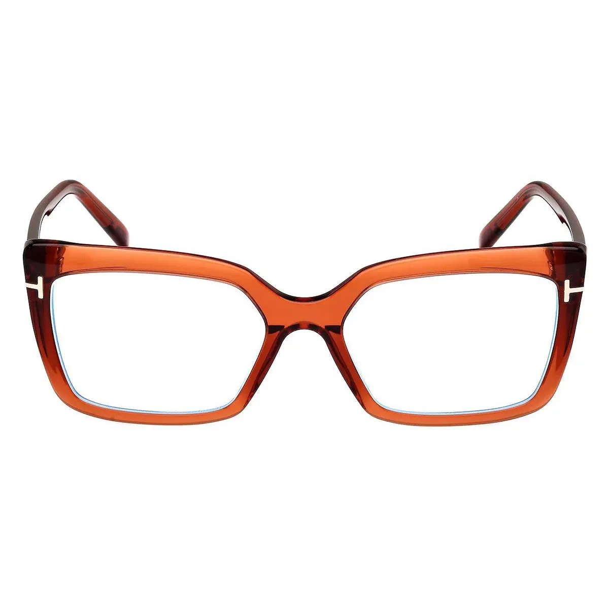 Tom Ford FT5991-B 048 Shiny Dark Brown 55mm Eyeglasses