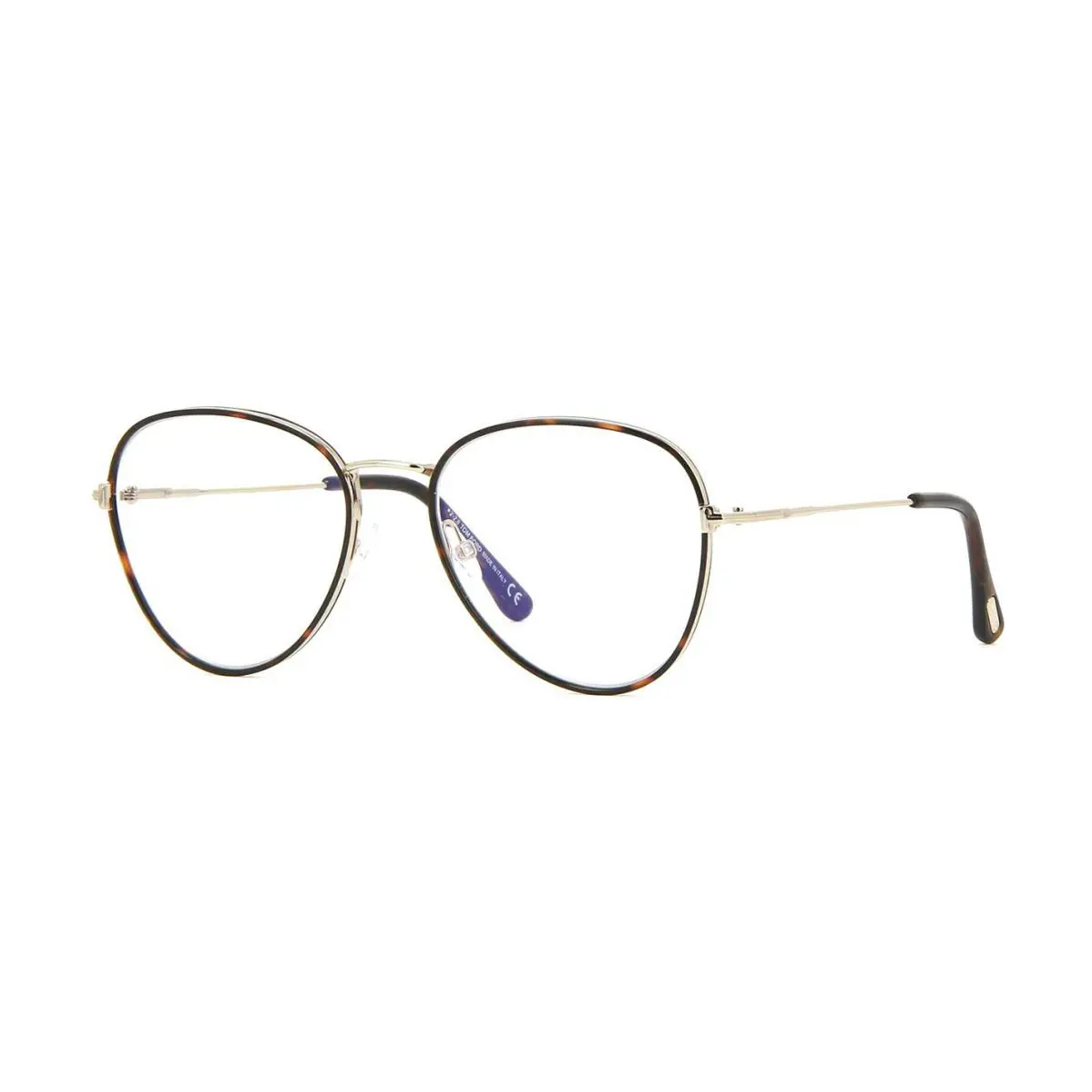 Tom Ford FT 5631-B Blue Block Dark Havana 052 Eyeglasses