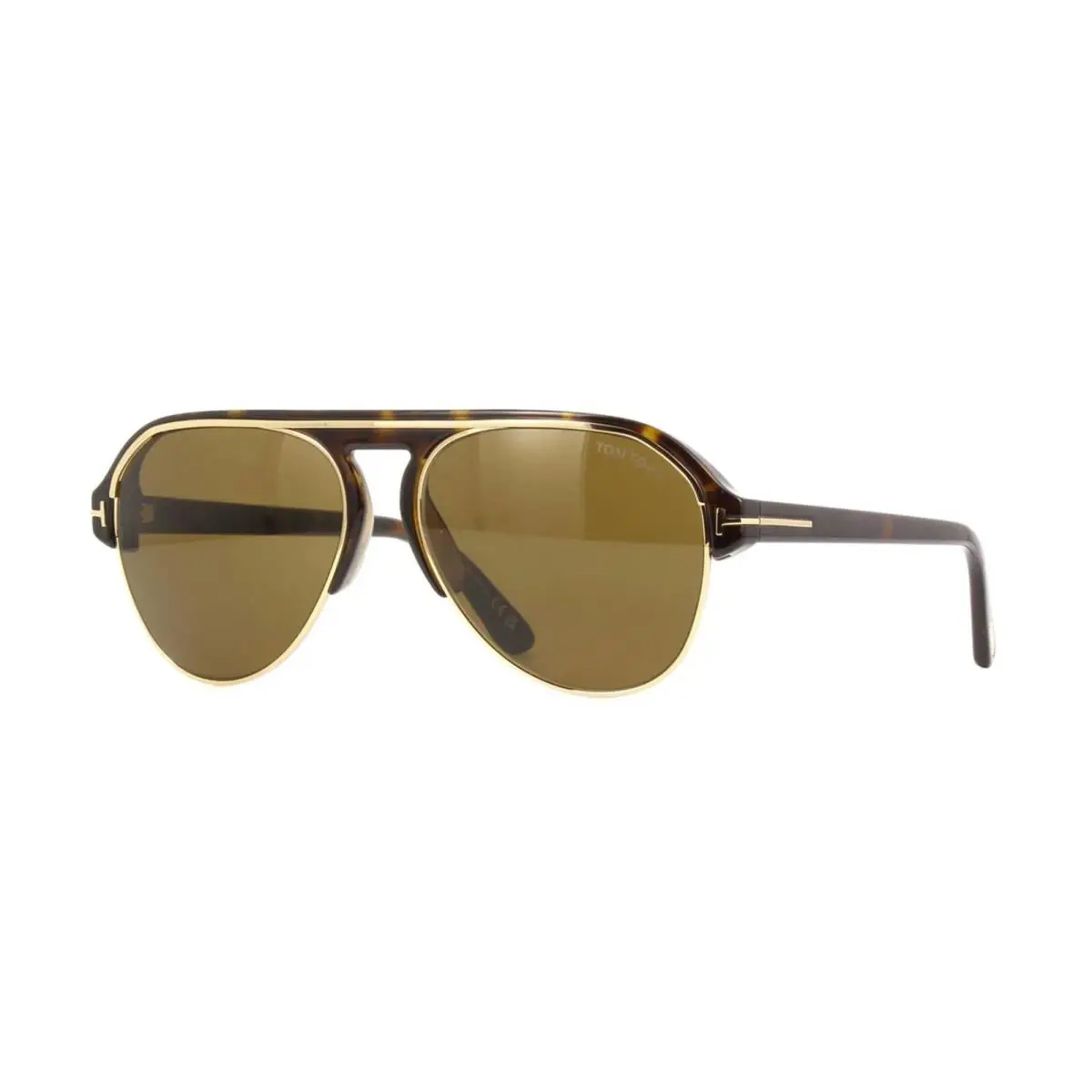 Tom Ford Marshall FT 0929 Dark Havana and Gold/roviex 52J Sunglasses