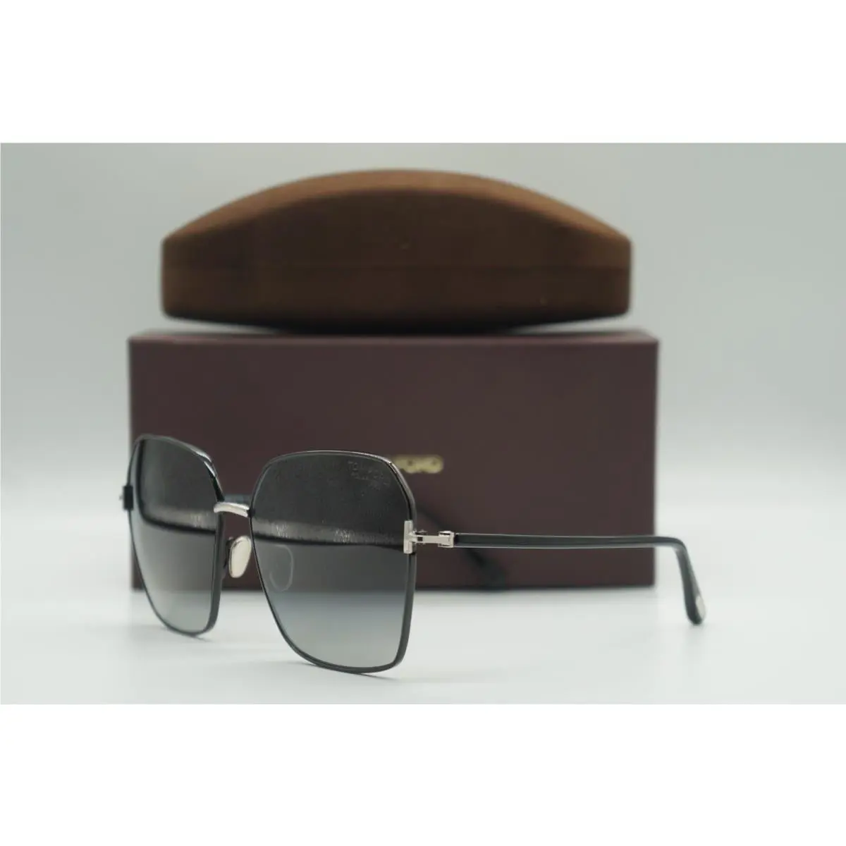 Tom Ford TF 839 01D Polarized Shiny Black Sunglasses Frames 62-16