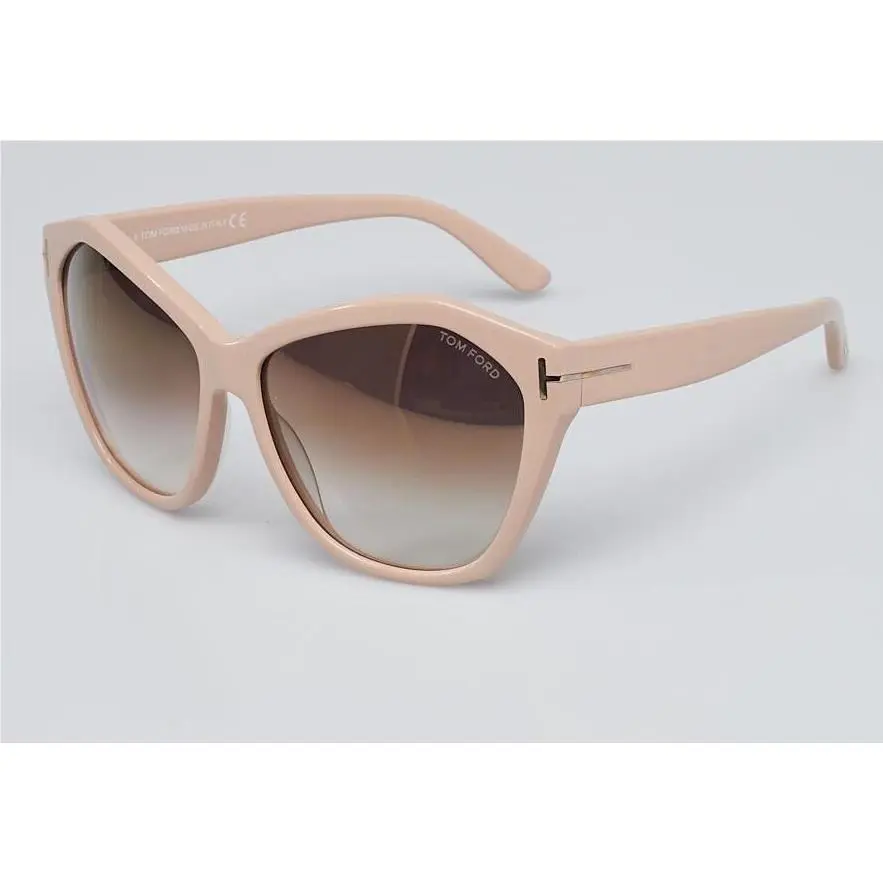 Tom Ford TF317 72L Angelina Sunglasses Light Pink Frame 61-15 140 Italy