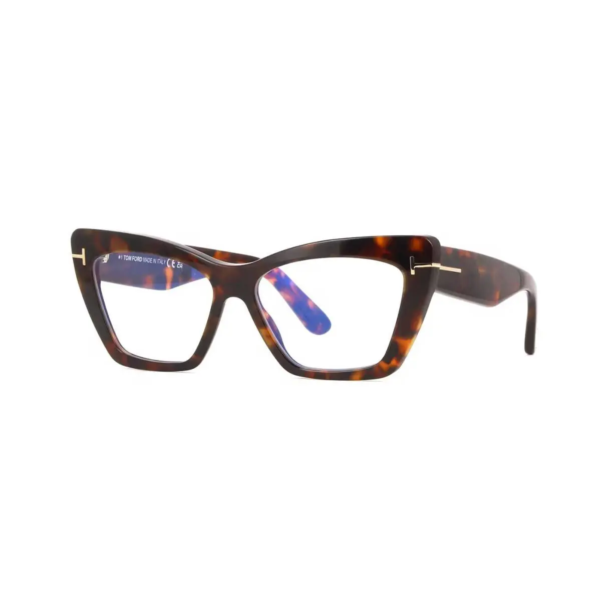 Tom Ford FT6026-B Shiny Dark Havana 052 Eyeglasses