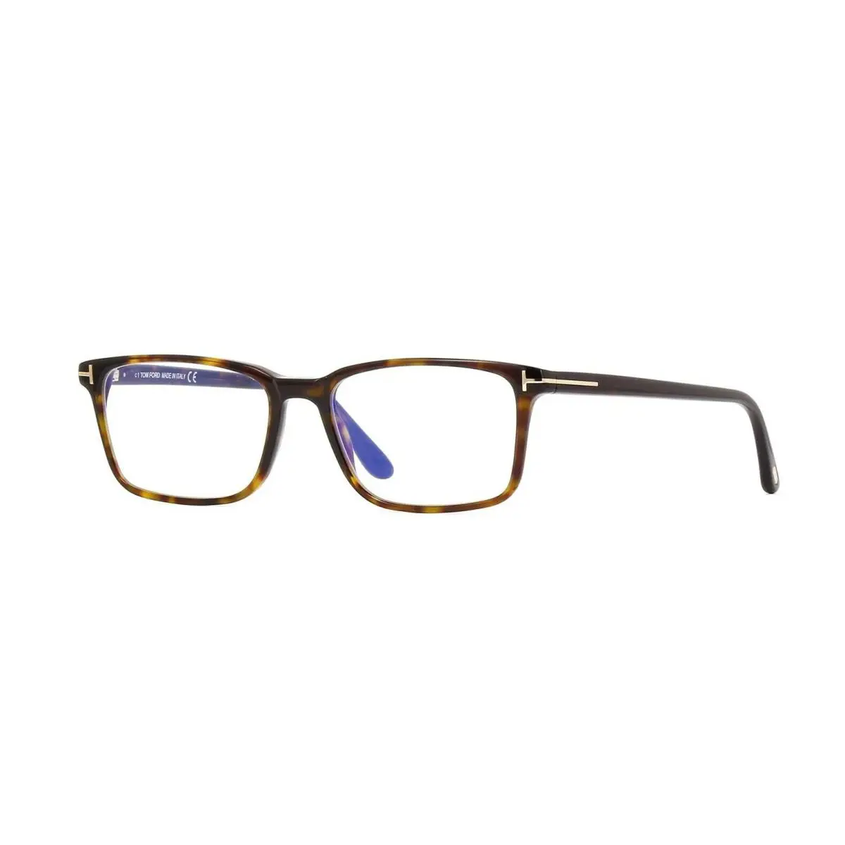 Tom Ford FT 5735-B Blue Block Dark Havana 052 Eyeglasses