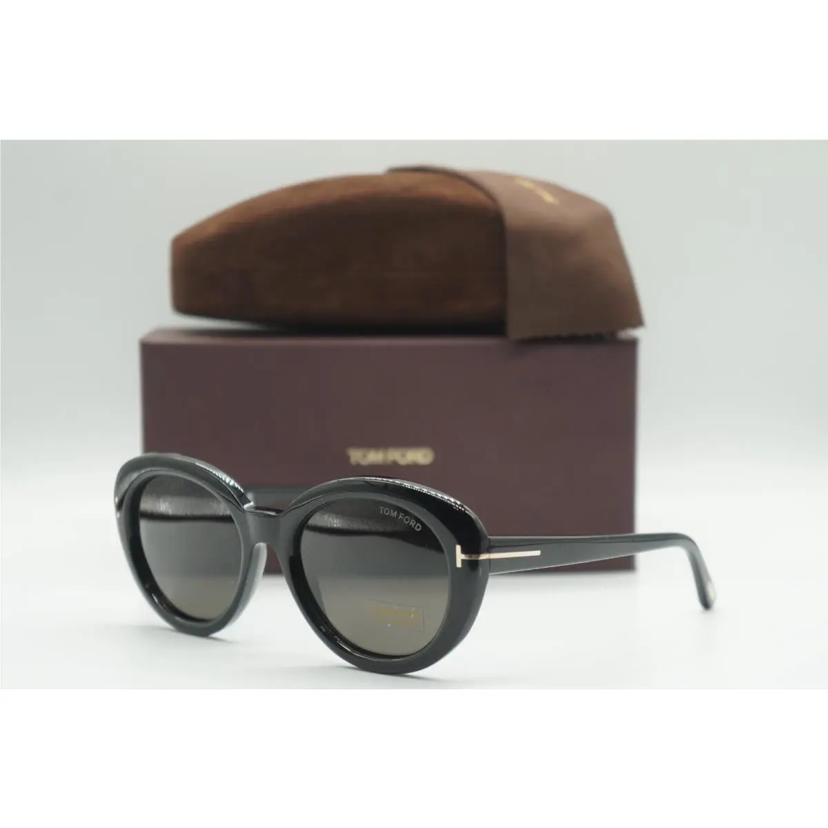 Tom Ford TF 1009 01A Black Grey Sunglasses Frames 55-19