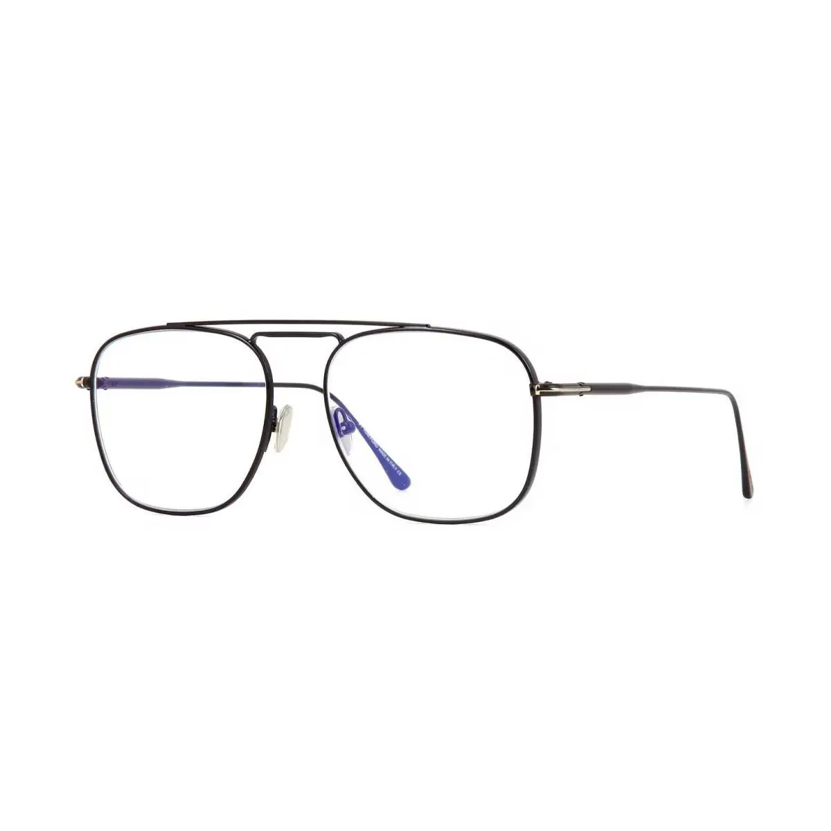 Tom Ford FT 5731-B Blue Block Matte Black 002 Eyeglasses