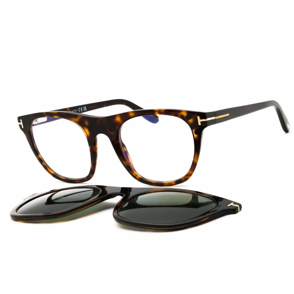 Tom Ford FT5895-B 052 Eyeglasses Havana Frame 51mm