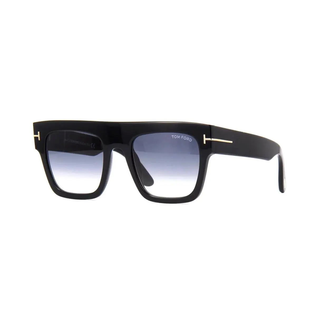 Tom Ford Renee FT 0847 Shiny Black/grey Shaded 01B Sunglasses - Frame: Shiny Black, Lens: Grey Shaded