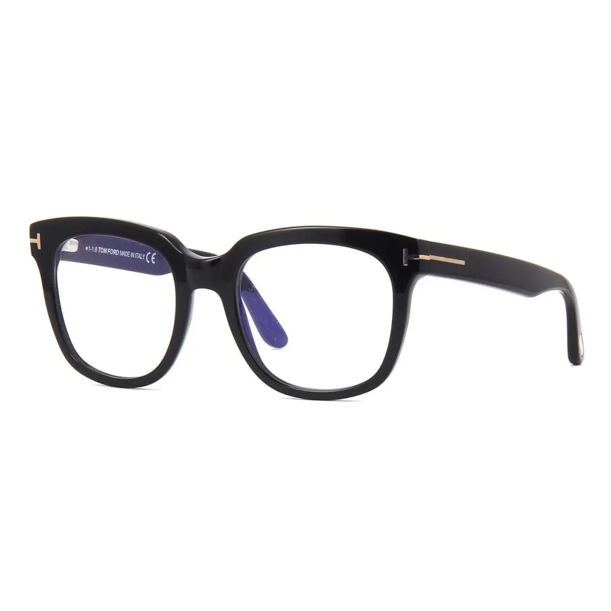 Tom Ford FT 5537-B Blue Block Black 001 Eyeglasses