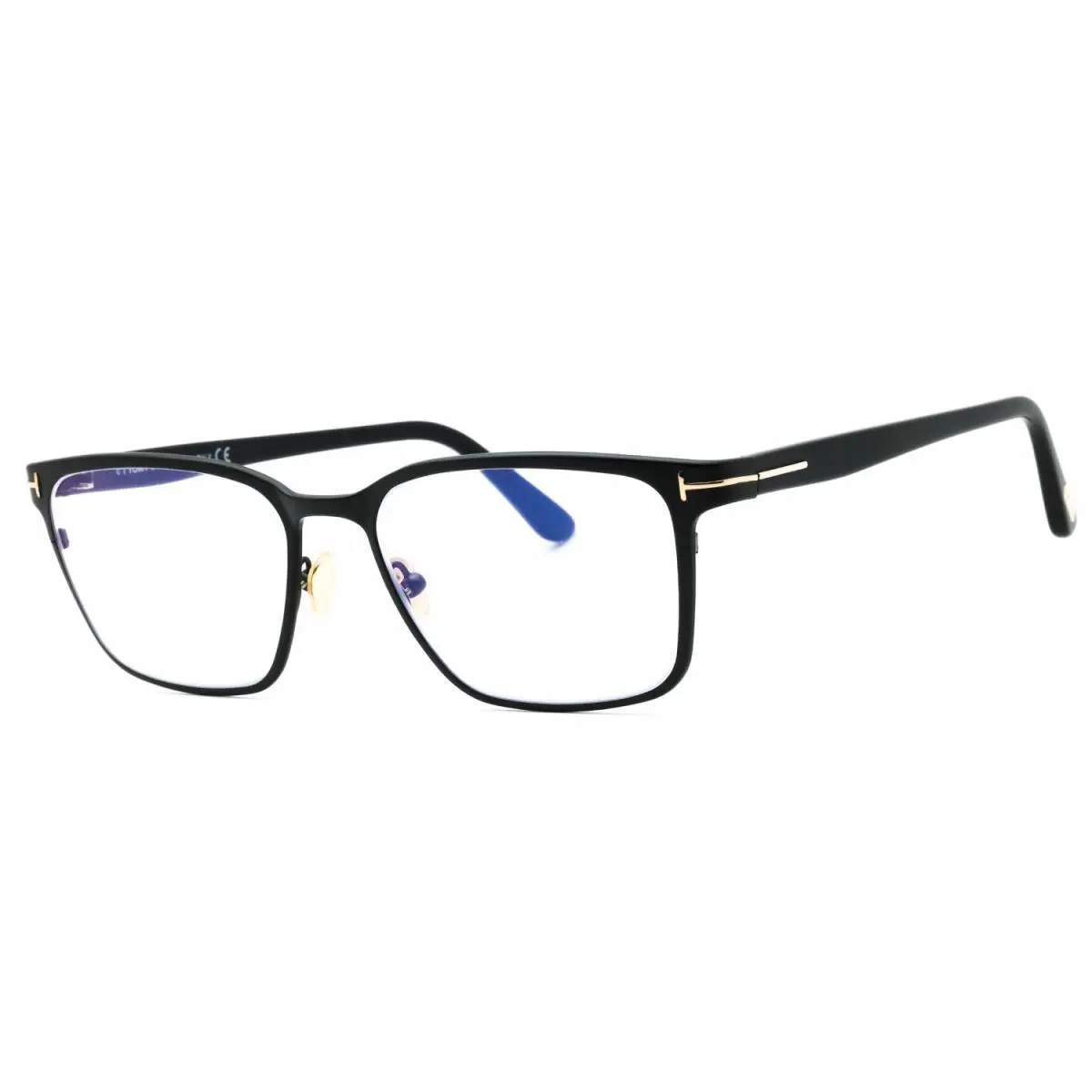 FT5733-B 002 Eyeglasses Matte Black Clear Frame 55mm by Tom Ford