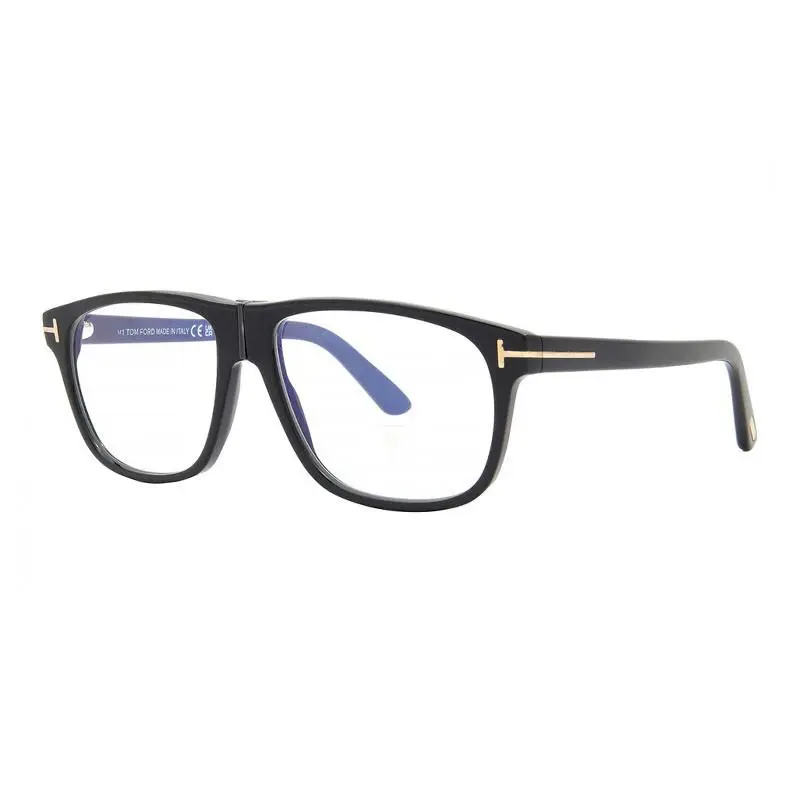 Tom Ford FT5978-B 001 Shiny Black 56mm Eyeglasses