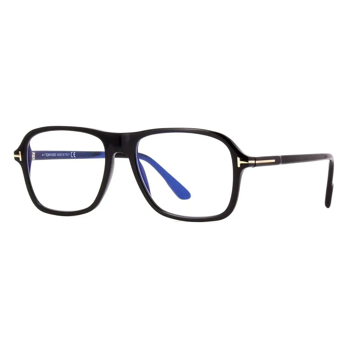 Tom Ford FT 5806-B Blue Block Shiny Black 001 Eyeglasses