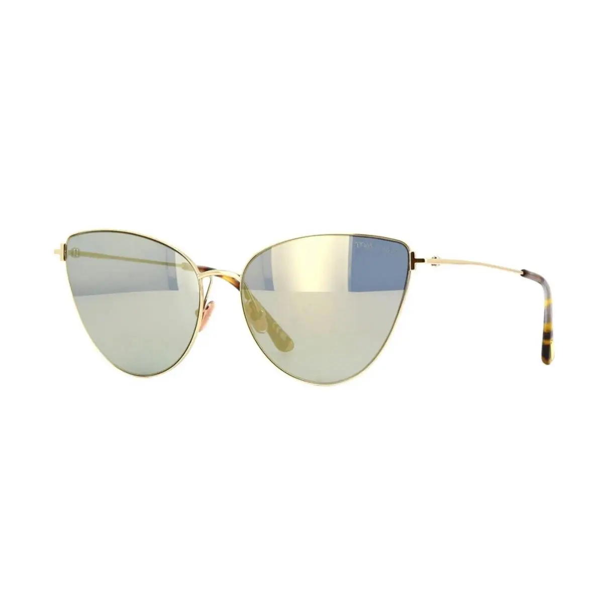 Tom Ford ANAIS-02 FT 1005 Gold/grey Gold Flash Mirrored 32C Sunglasses