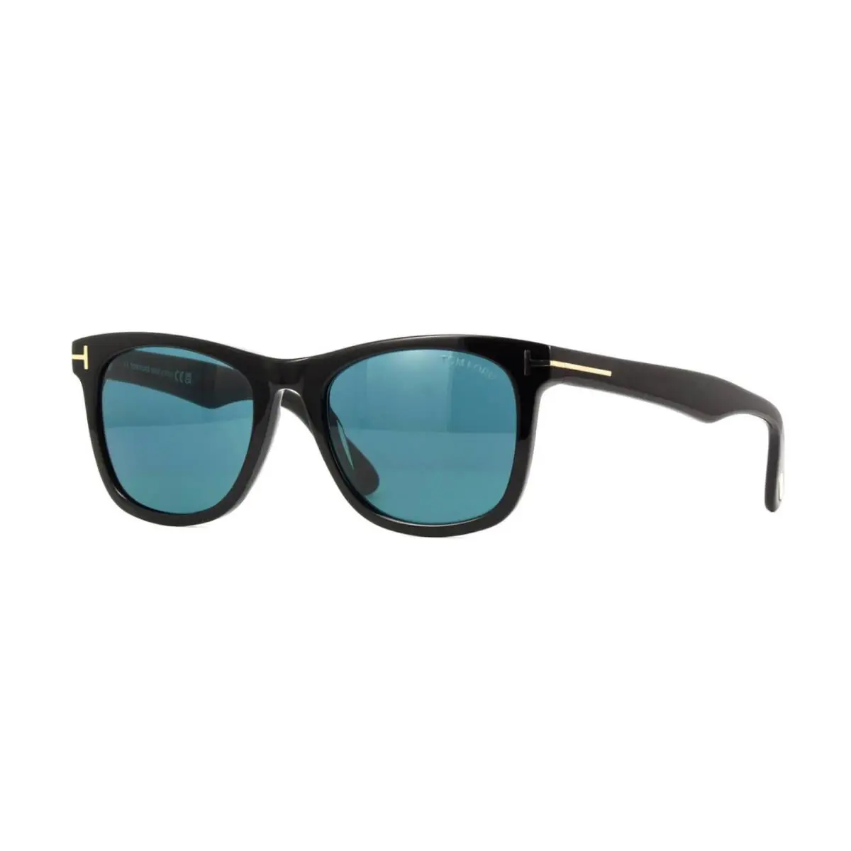 Tom Ford Kevyn FT 1099 Black/deep Blue 01N Sunglasses - Frame: Black, Lens: Deep Blue