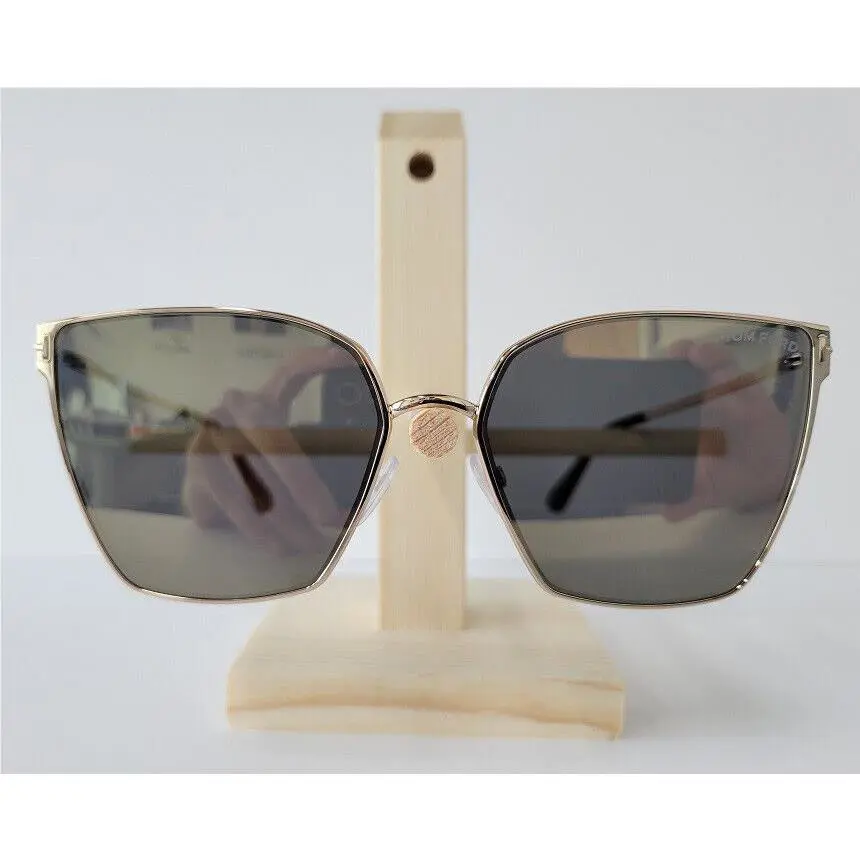 Tom Ford TF-653 Helena Sunglasses Gold 28C
