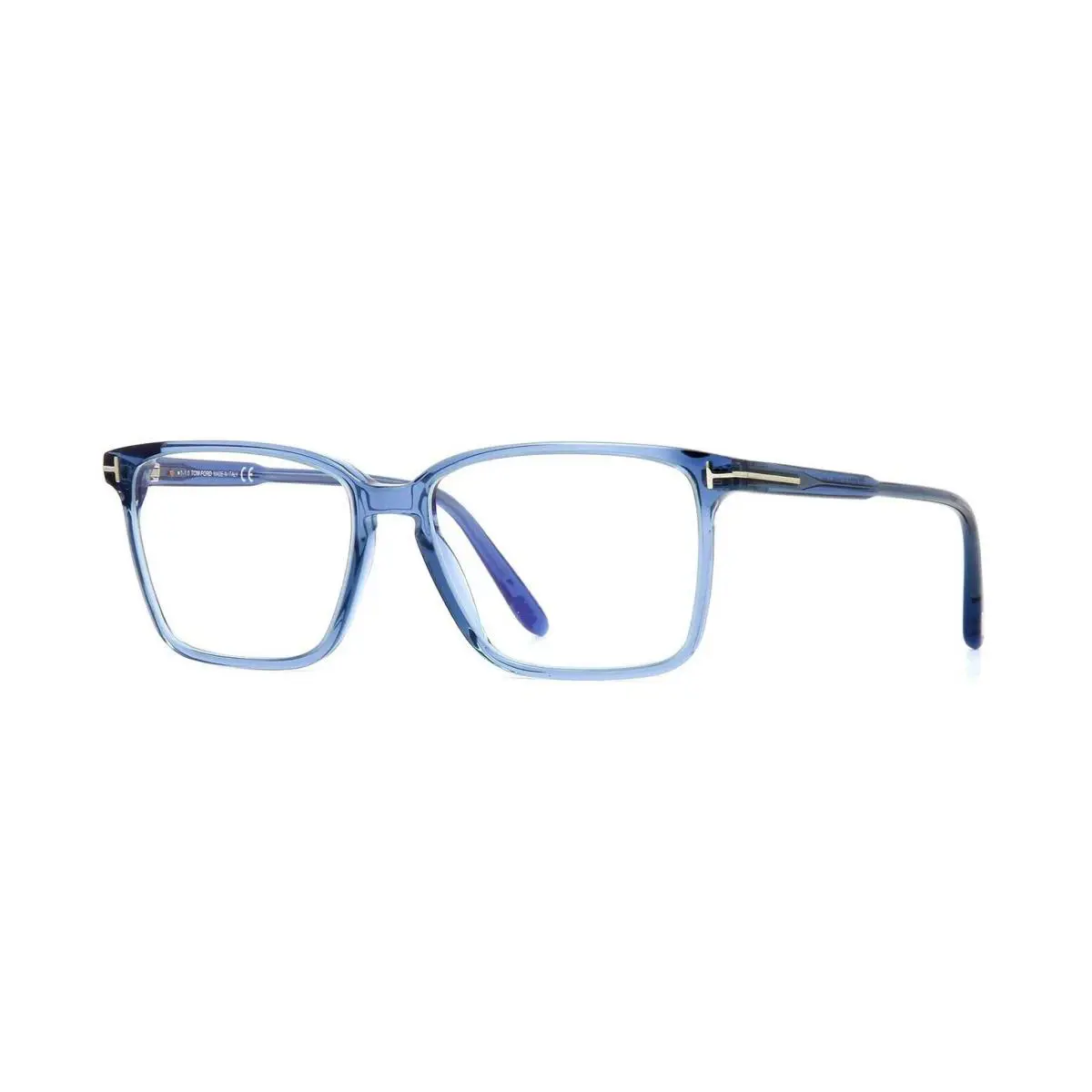 FT 5696-B Blue Block Blue Crystal 090 Eyeglasses by Tom Ford