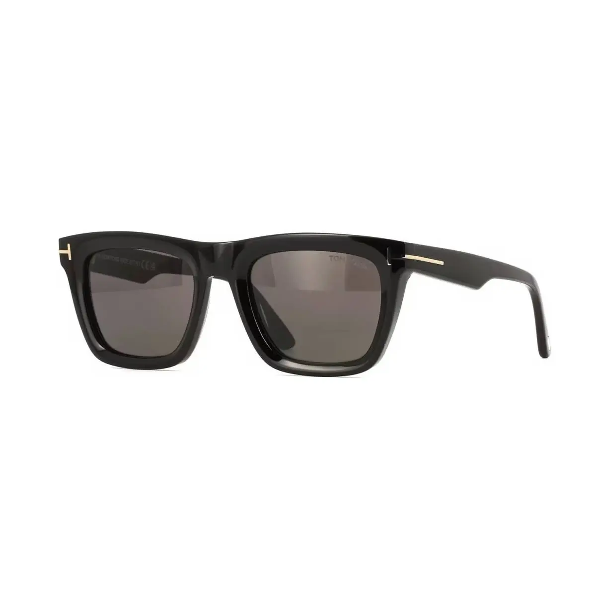 Tom Ford Lelio FT1207 Shiny Black/grey 01A Sunglasses