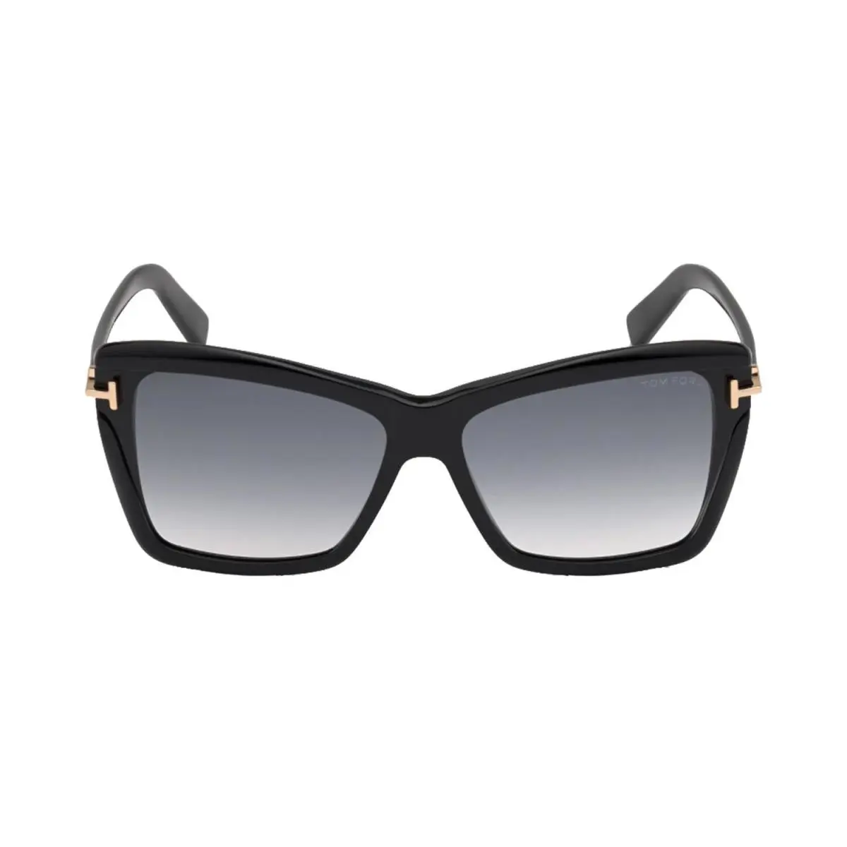 E Tom Ford Sunglasses Leah FT 0849 01B Black/gray Gradient For Women