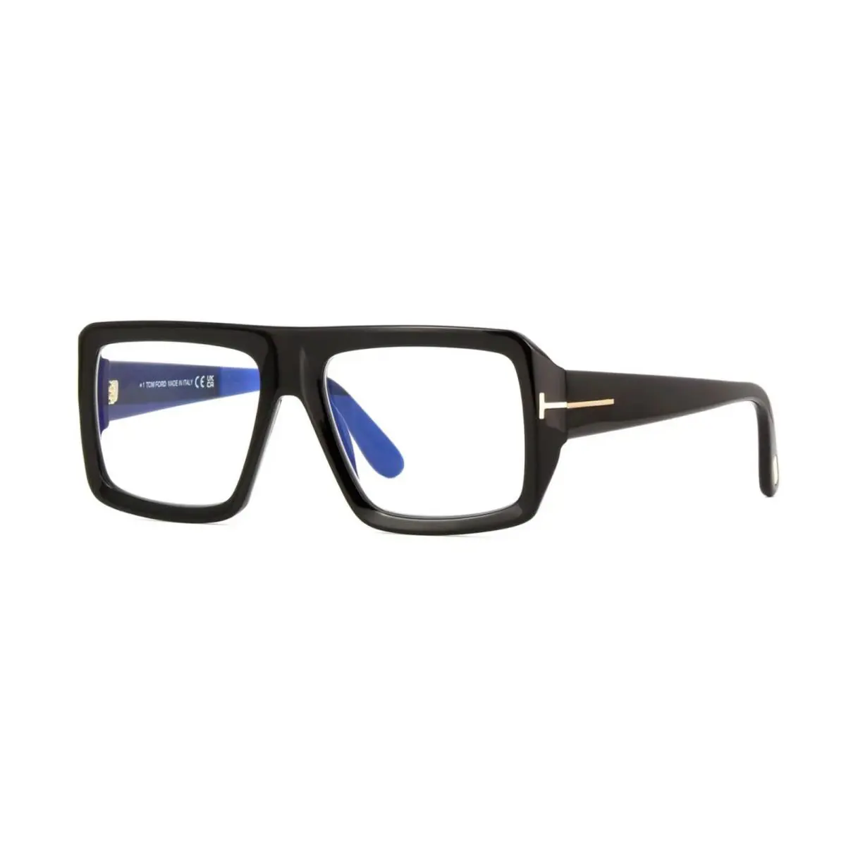 Tom Ford FT5903-B Blue Block Shiny Black 001 Eyeglasses