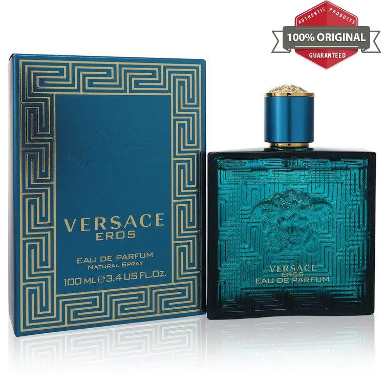 Versace Eros Cologne 3.4 oz Edp Spray For Men by Versace